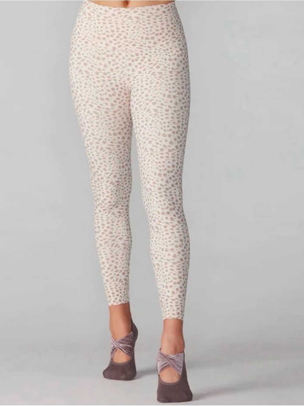 TAVI Dune Lynx Print Leggings High Rise sz S New